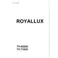 ROYAL TV-7102H Service Manual